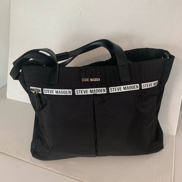 Steve Madden Bags Steve Madden Black Tote Purse With Crossbody